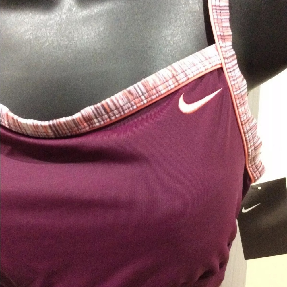 ‼️SOLD‼️ NIKE Racerback Purple XL NWT One Piece Swimsuit - Picture 6 of 12